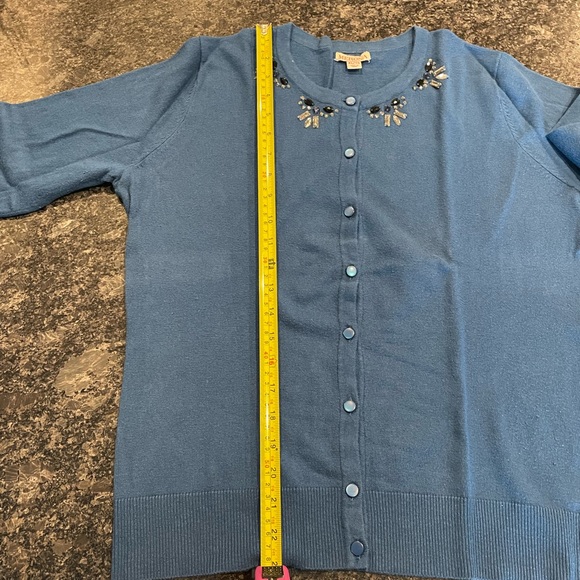 Jeweled Rhinestone Cardigan - Picture 3 of 9